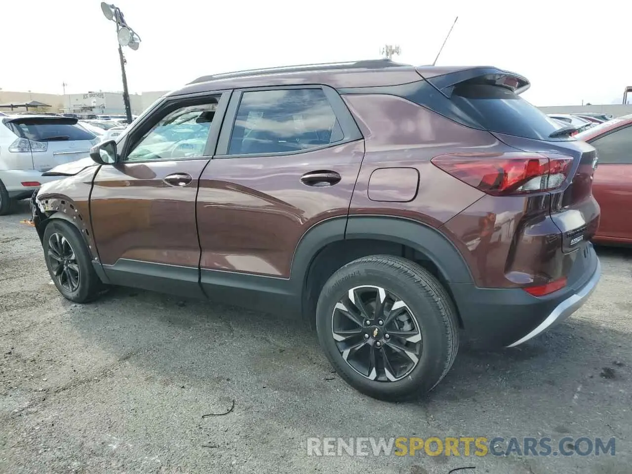 2 Photograph of a damaged car KL79MPS28NB026406 CHEVROLET TRAILBLZR 2022