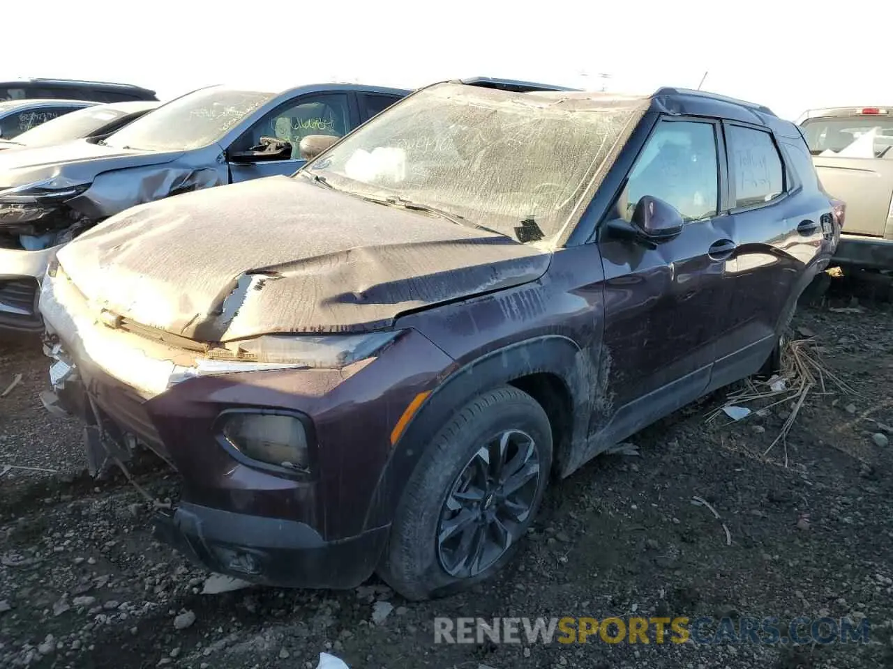 1 Photograph of a damaged car KL79MPS29NB135585 CHEVROLET TRAILBLZR 2022