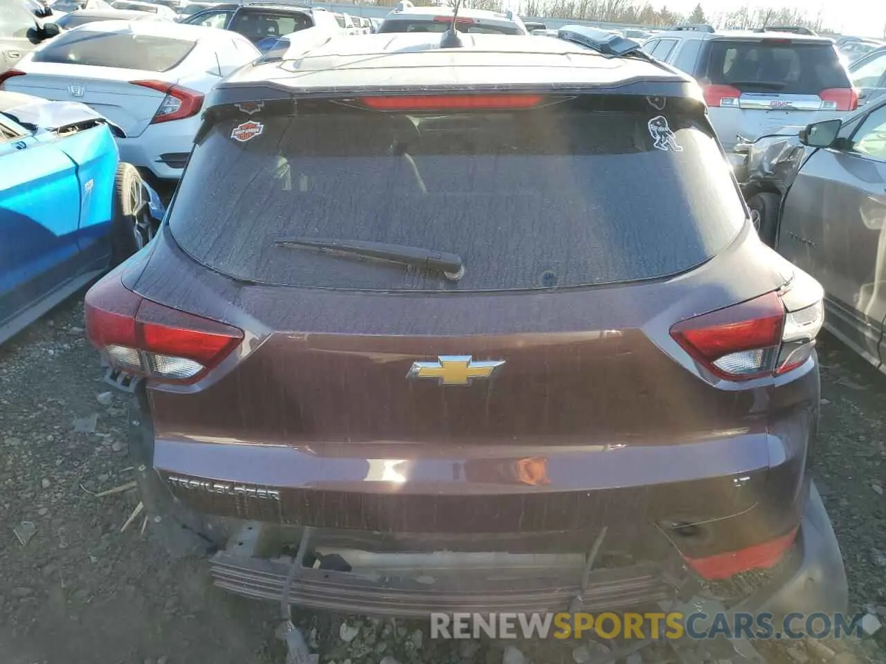 6 Photograph of a damaged car KL79MPS29NB135585 CHEVROLET TRAILBLZR 2022