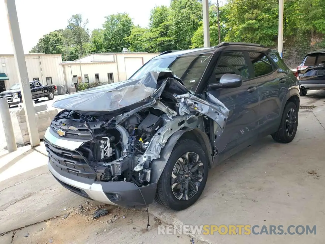 1 Photograph of a damaged car KL79MPS2XNB094089 CHEVROLET TRAILBLZR 2022