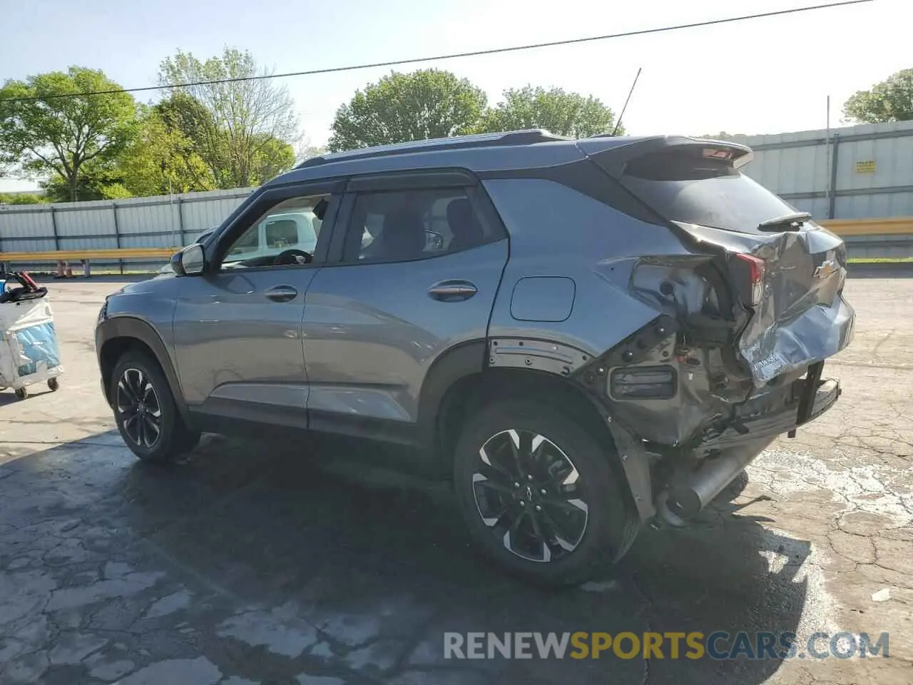 2 Photograph of a damaged car KL79MPSL0NB059070 CHEVROLET TRAILBLZR 2022