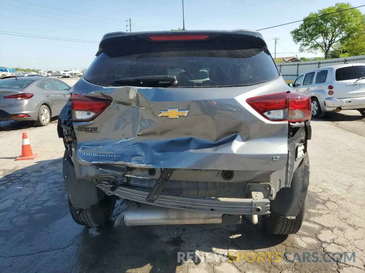 6 Photograph of a damaged car KL79MPSL0NB059070 CHEVROLET TRAILBLZR 2022