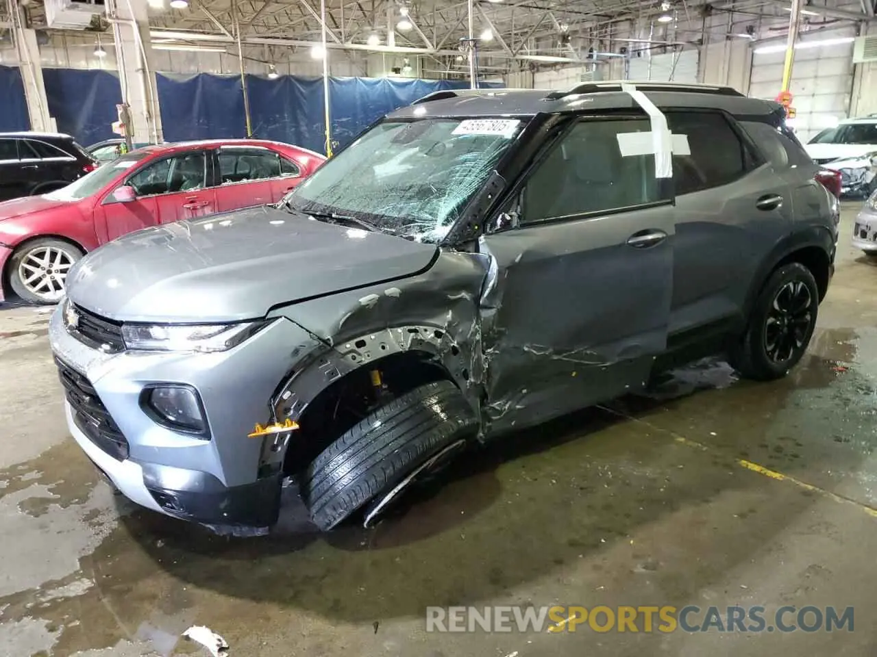 1 Photograph of a damaged car KL79MPSL3NB078275 CHEVROLET TRAILBLZR 2022