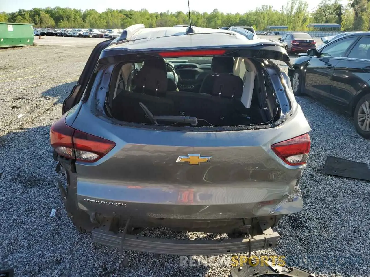 6 Photograph of a damaged car KL79MPSL4NB020370 CHEVROLET TRAILBLZR 2022