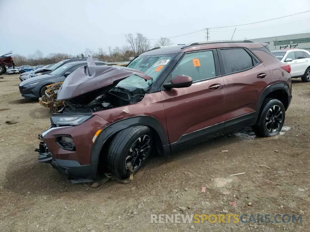 1 Photograph of a damaged car KL79MPSL4NB060948 CHEVROLET TRAILBLZR 2022