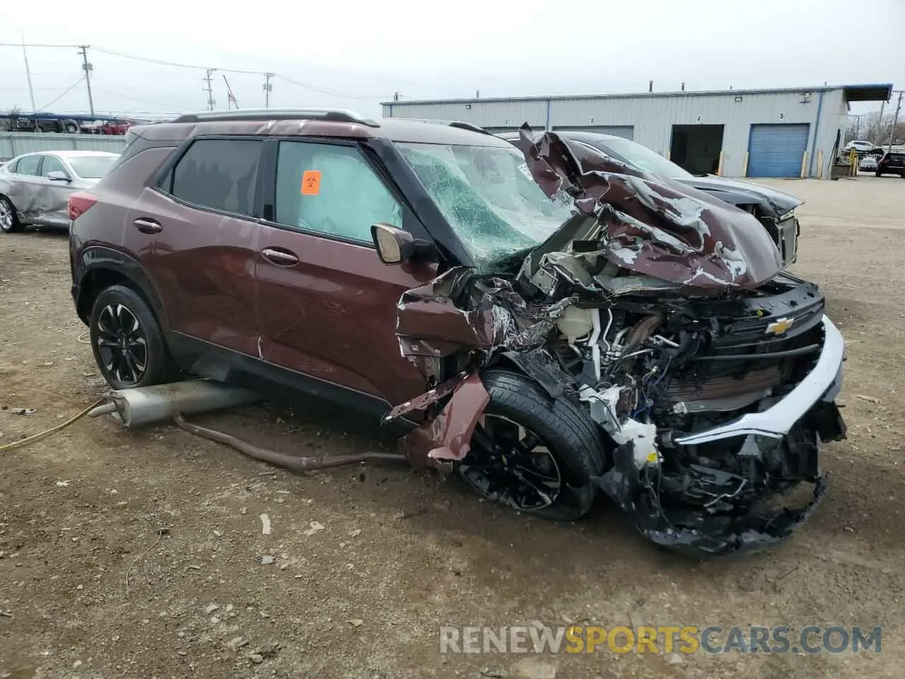 4 Photograph of a damaged car KL79MPSL4NB060948 CHEVROLET TRAILBLZR 2022