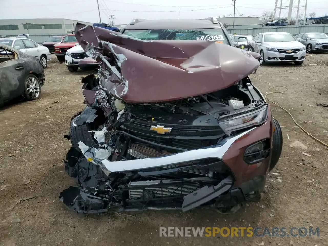5 Photograph of a damaged car KL79MPSL4NB060948 CHEVROLET TRAILBLZR 2022