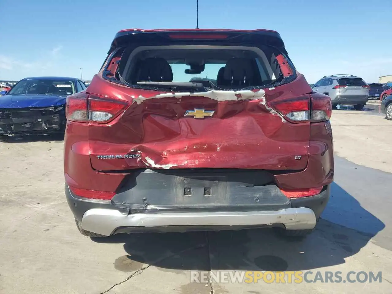 6 Photograph of a damaged car KL79MPSL4NB082836 CHEVROLET TRAILBLZR 2022