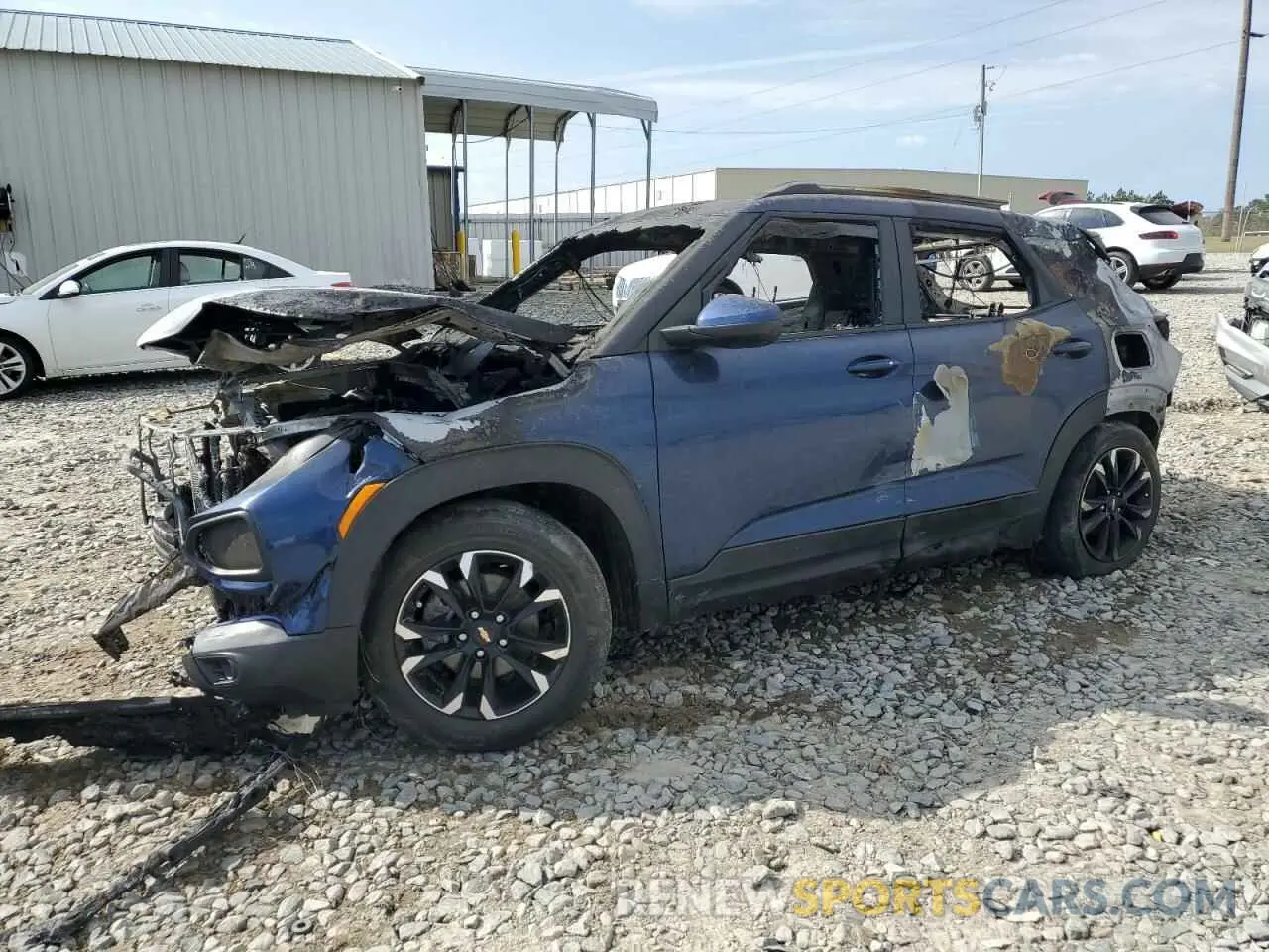 1 Photograph of a damaged car KL79MPSL5NB025240 CHEVROLET TRAILBLZR 2022