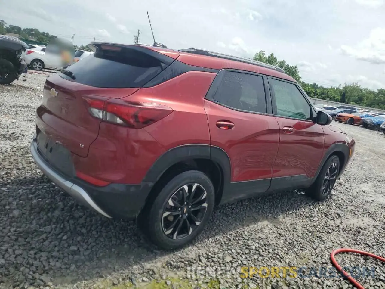 3 Photograph of a damaged car KL79MPSL5NB069173 CHEVROLET TRAILBLZR 2022
