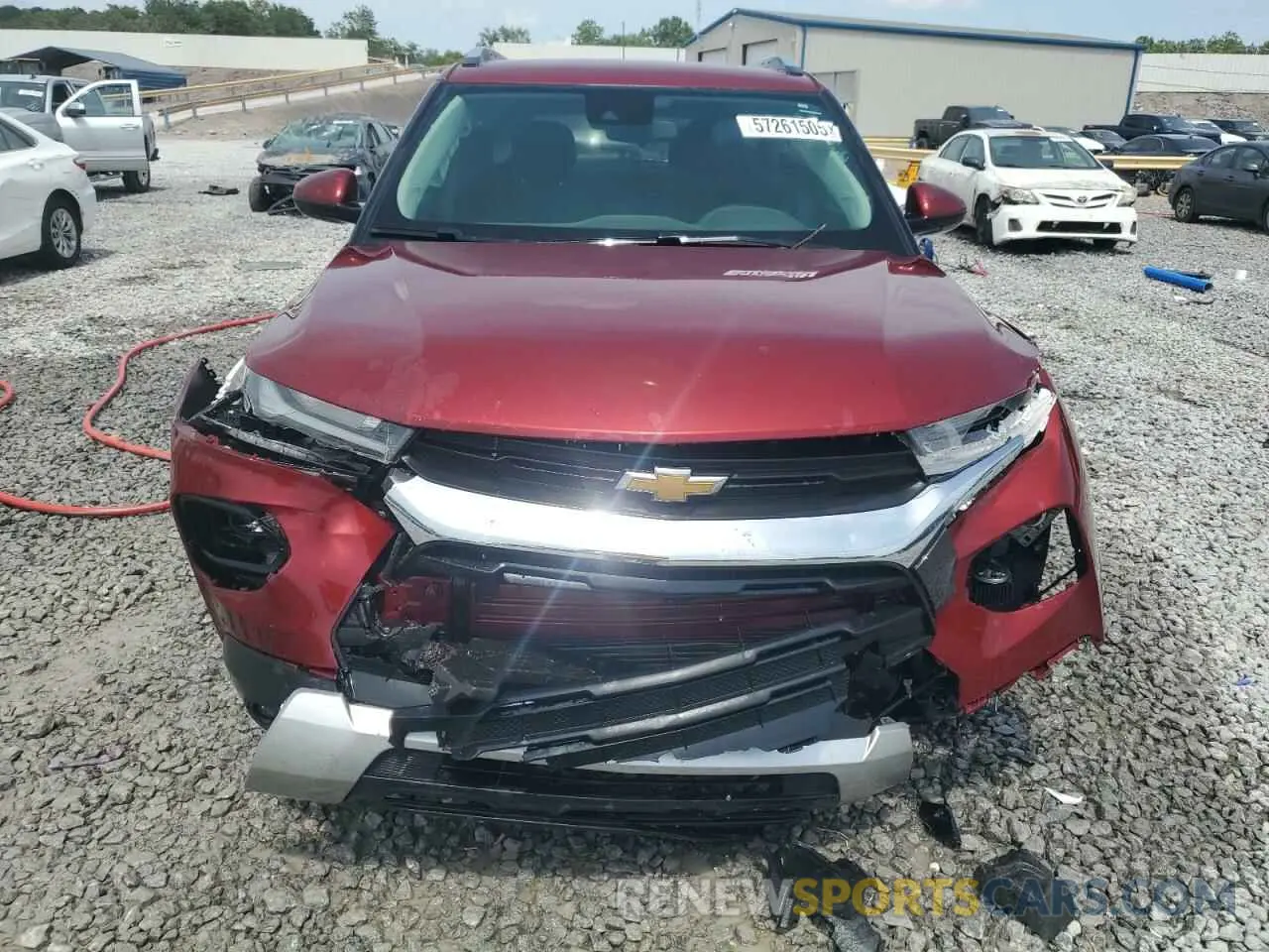 5 Photograph of a damaged car KL79MPSL5NB069173 CHEVROLET TRAILBLZR 2022