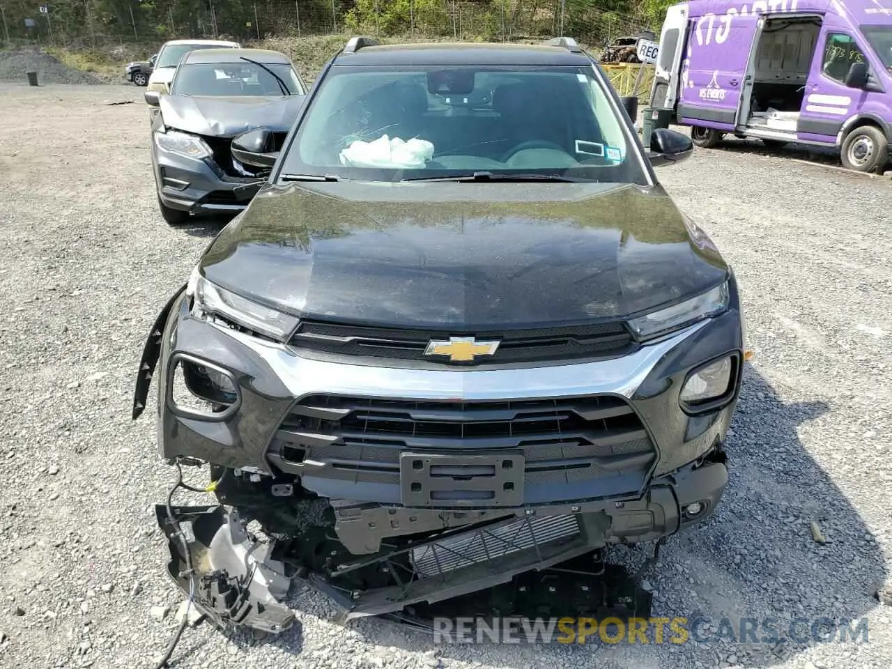 5 Photograph of a damaged car KL79MPSL6NB081946 CHEVROLET TRAILBLZR 2022
