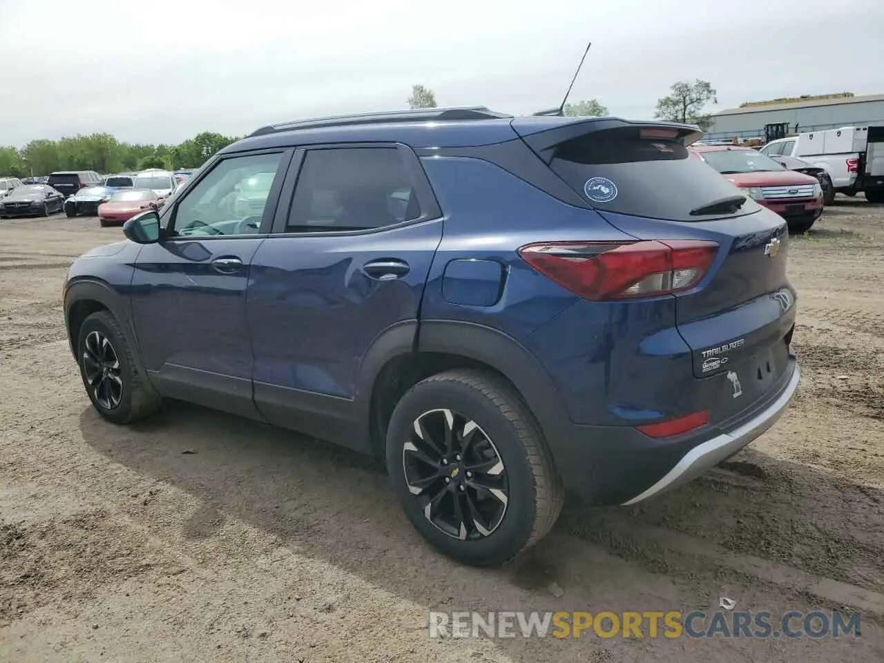 2 Photograph of a damaged car KL79MPSL7NB007399 CHEVROLET TRAILBLZR 2022