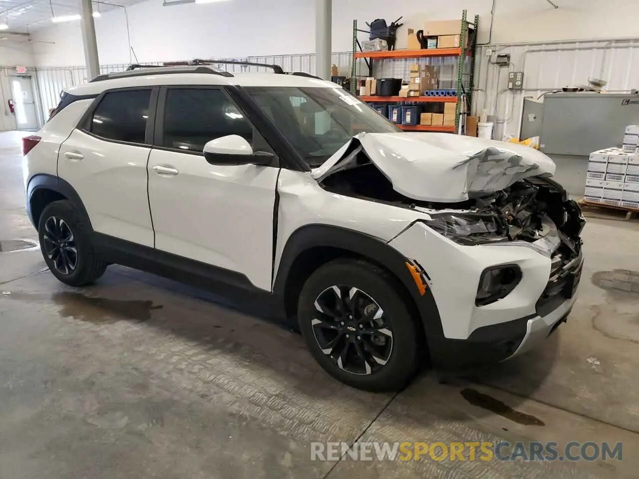 4 Photograph of a damaged car KL79MPSL7NB110502 CHEVROLET TRAILBLZR 2022