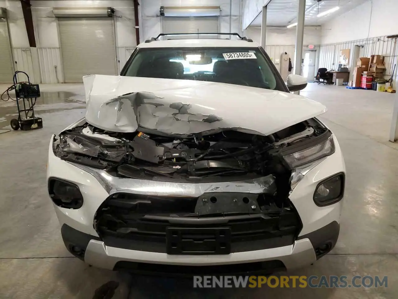 5 Photograph of a damaged car KL79MPSL7NB110502 CHEVROLET TRAILBLZR 2022