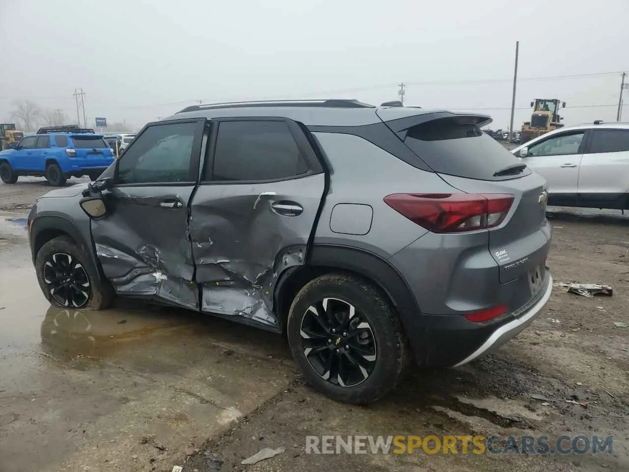 2 Photograph of a damaged car KL79MPSL9NB060024 CHEVROLET TRAILBLZR 2022
