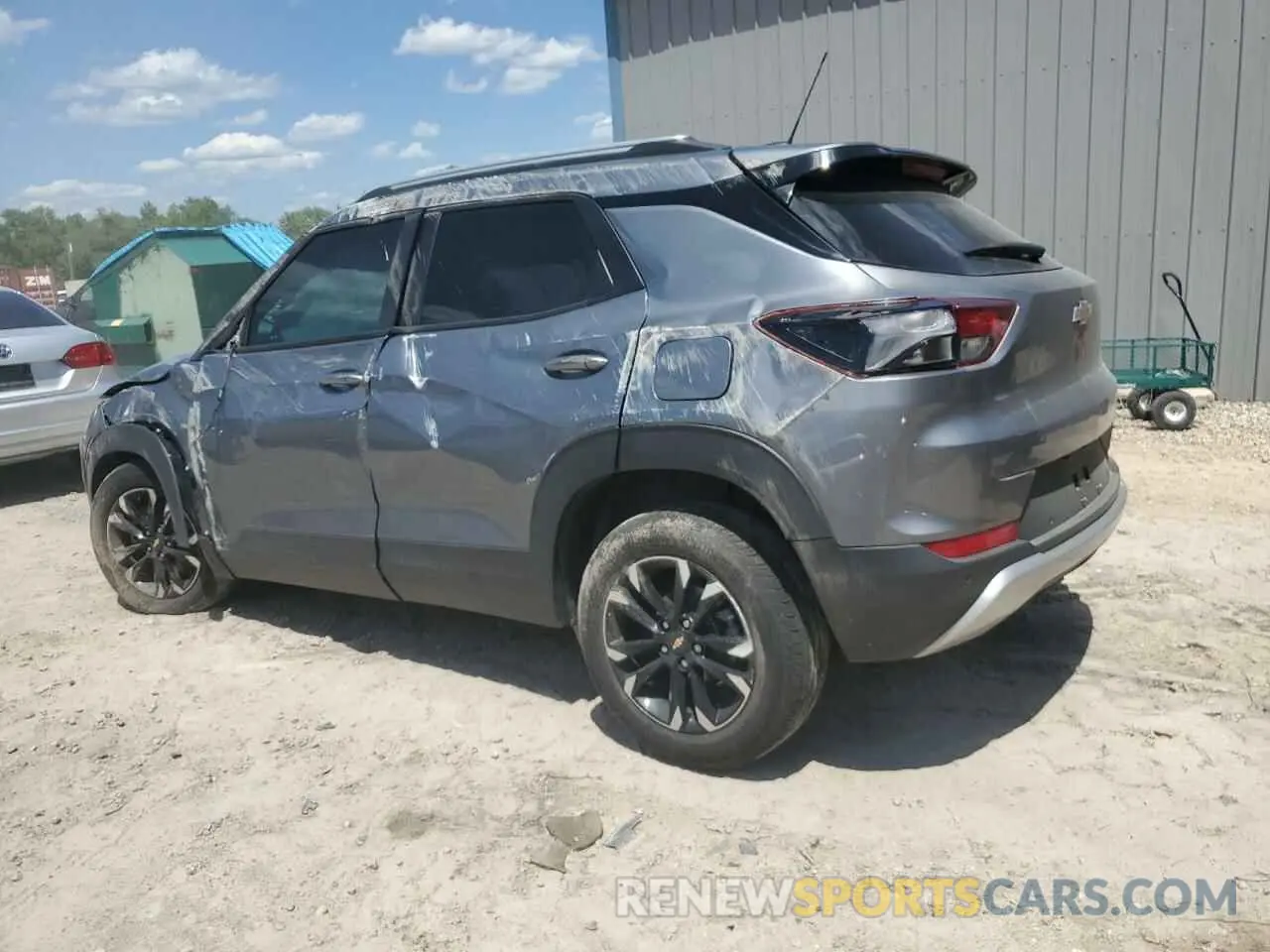 2 Photograph of a damaged car KL79MPSLXNB061876 CHEVROLET TRAILBLZR 2022