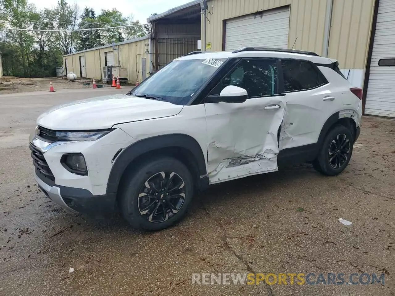 1 Photograph of a damaged car KL79MRSL4NB039142 CHEVROLET TRAILBLZR 2022