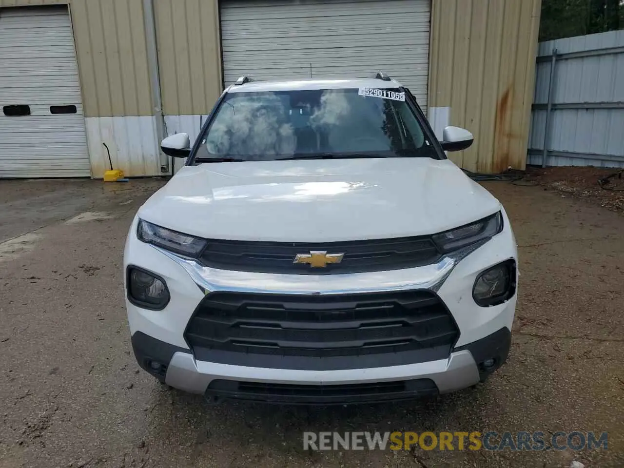 5 Photograph of a damaged car KL79MRSL4NB039142 CHEVROLET TRAILBLZR 2022