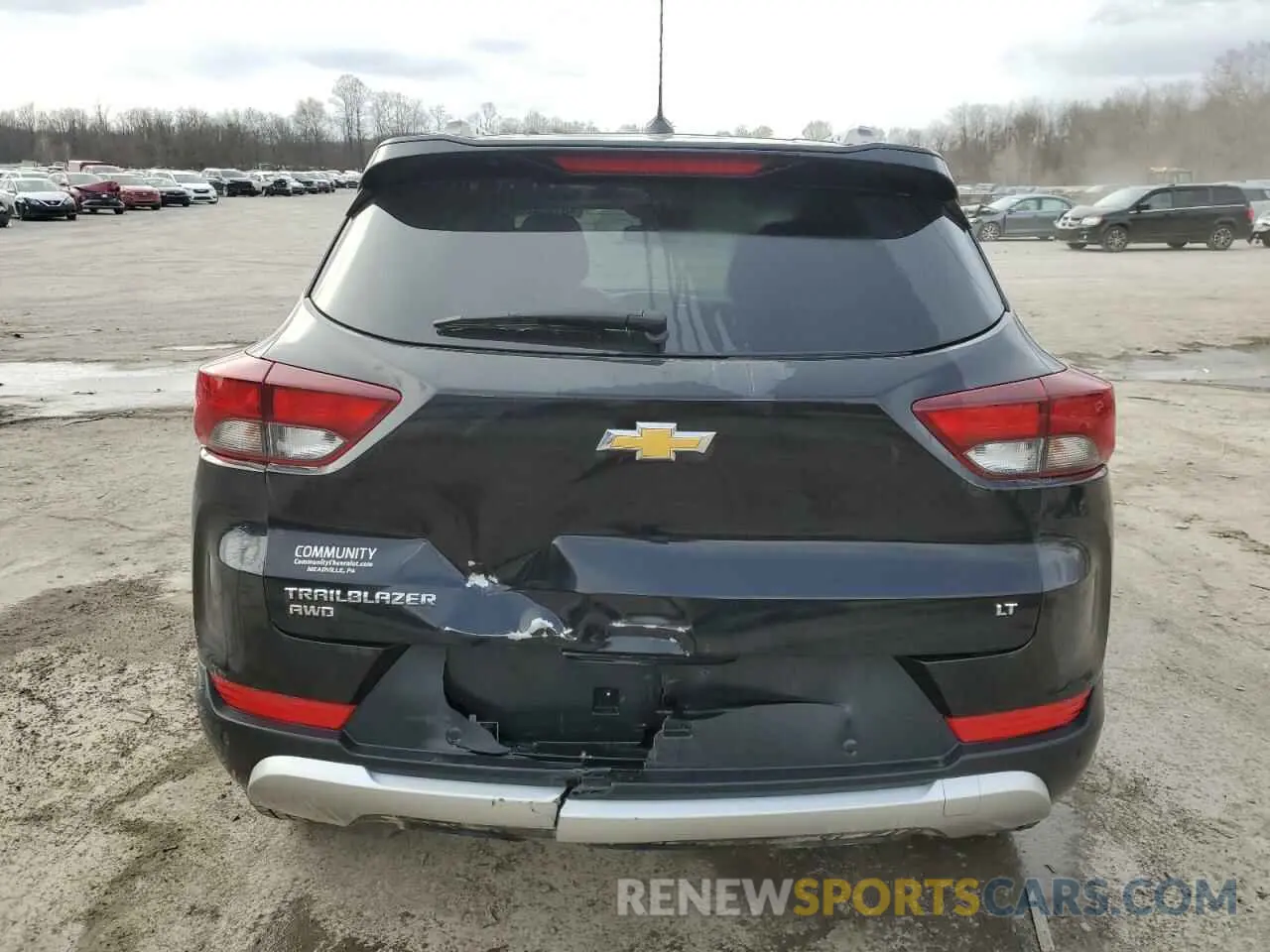 6 Photograph of a damaged car KL79MRSL6NB104380 CHEVROLET TRAILBLZR 2022