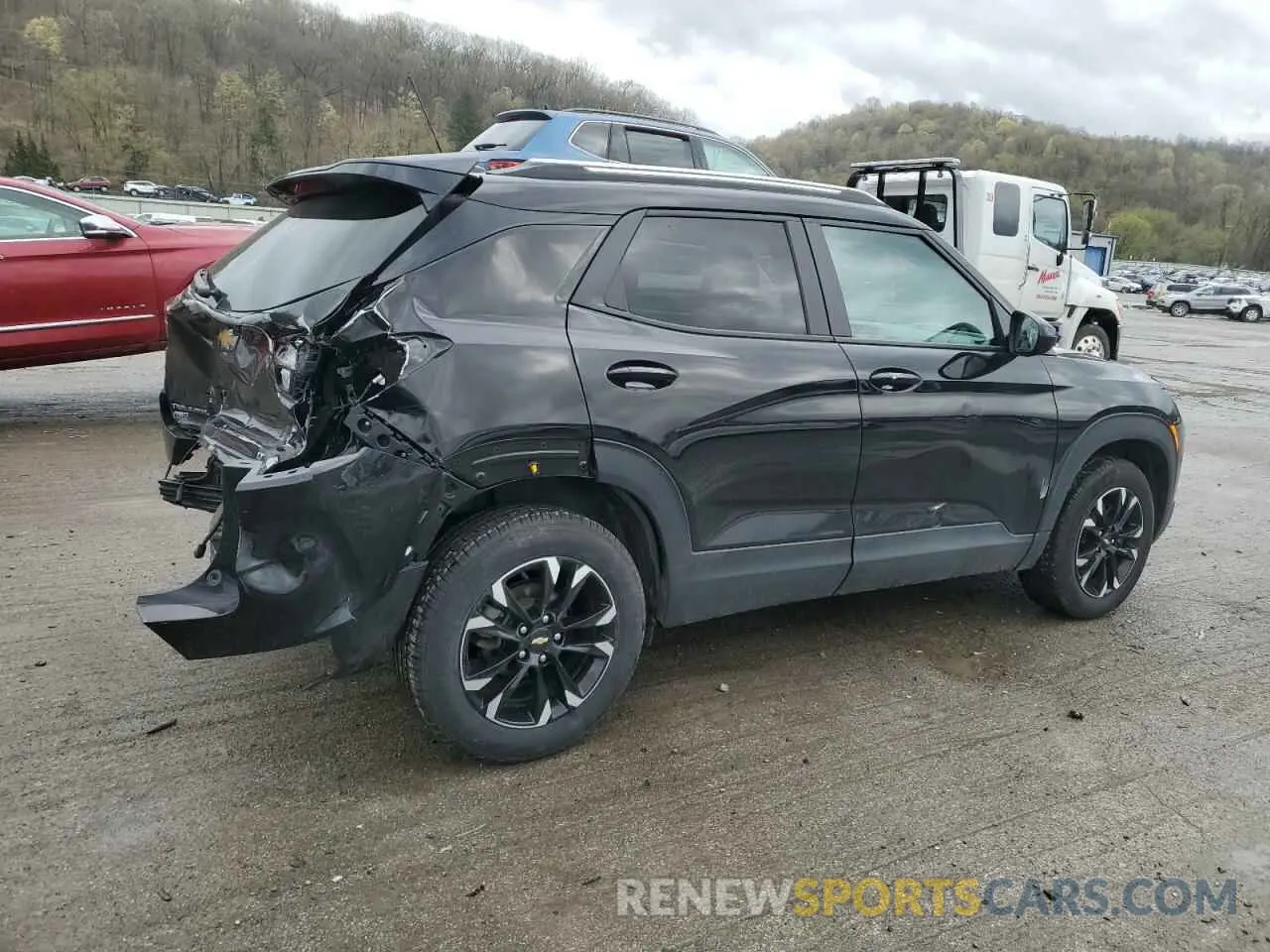 3 Photograph of a damaged car KL79MRSL8NB148476 CHEVROLET TRAILBLZR 2022