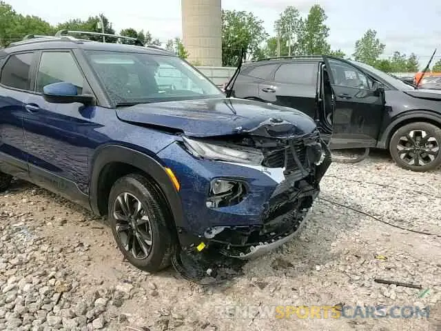 14 Photograph of a damaged car KL79MRSLXNB130657 CHEVROLET TRAILBLZR 2022