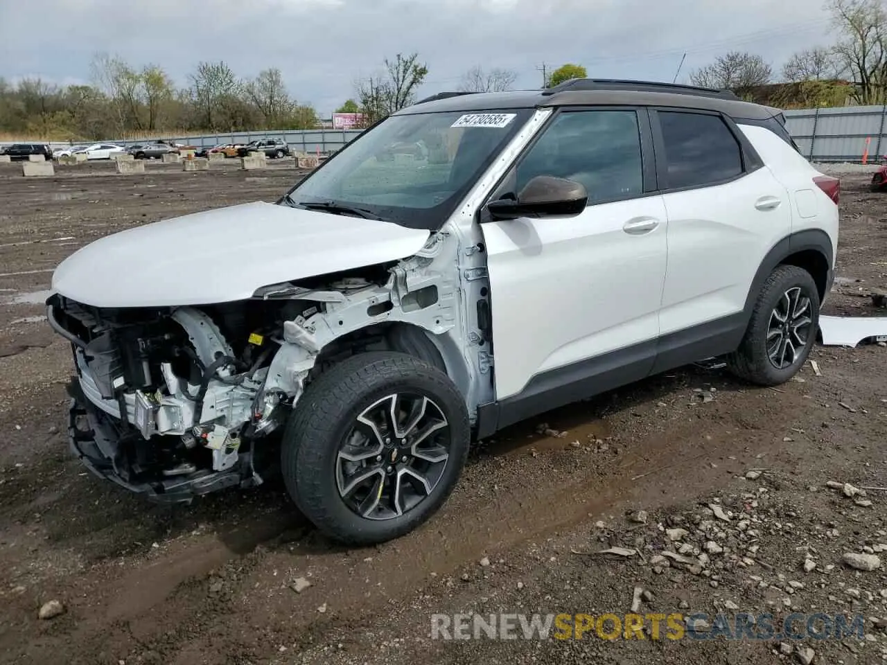 1 Photograph of a damaged car KL79MSSL4NB023420 CHEVROLET TRAILBLZR 2022