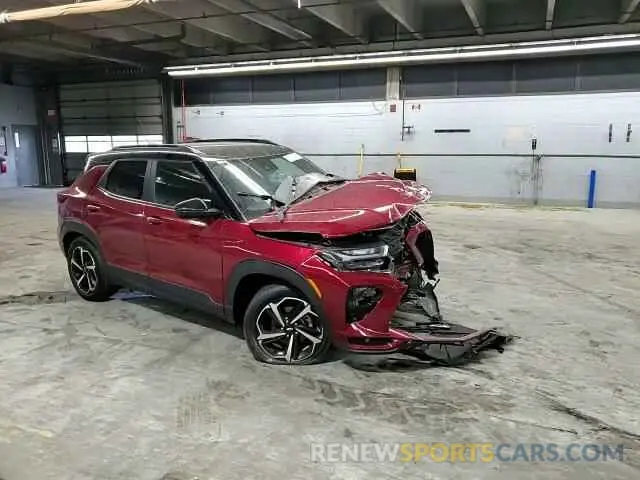 14 Photograph of a damaged car KL79MTSL0NB054721 CHEVROLET TRAILBLZR 2022