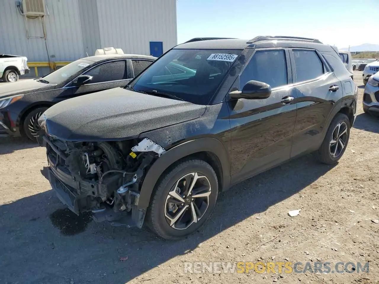 1 Photograph of a damaged car KL79MTSL1NB071446 CHEVROLET TRAILBLZR 2022