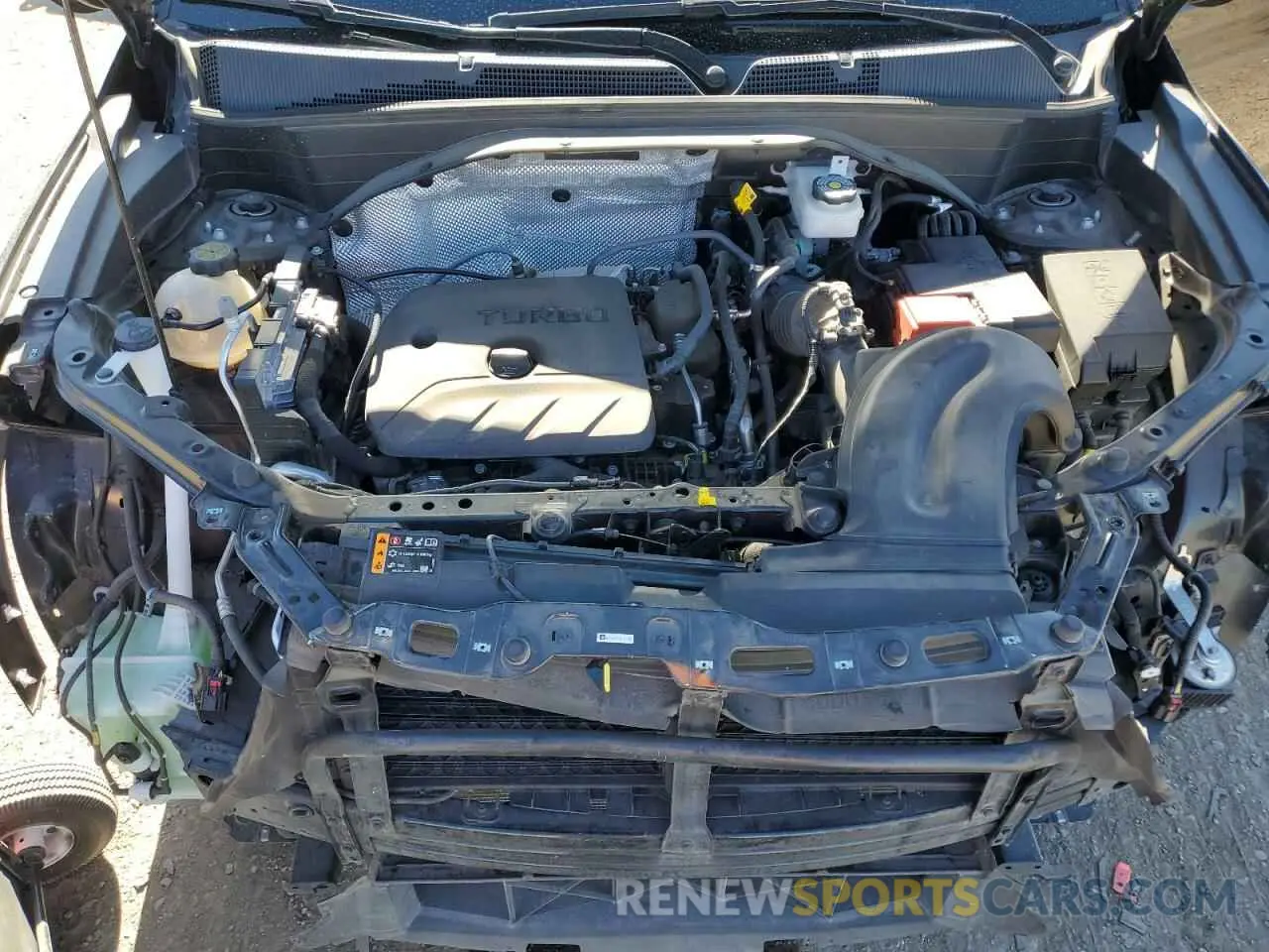 12 Photograph of a damaged car KL79MTSL1NB071446 CHEVROLET TRAILBLZR 2022