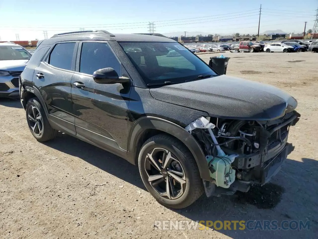 4 Photograph of a damaged car KL79MTSL1NB071446 CHEVROLET TRAILBLZR 2022