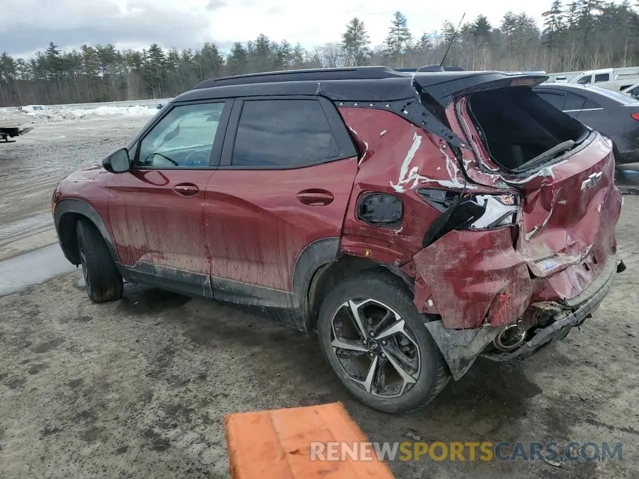 2 Photograph of a damaged car KL79MTSL8NB080905 CHEVROLET TRAILBLZR 2022