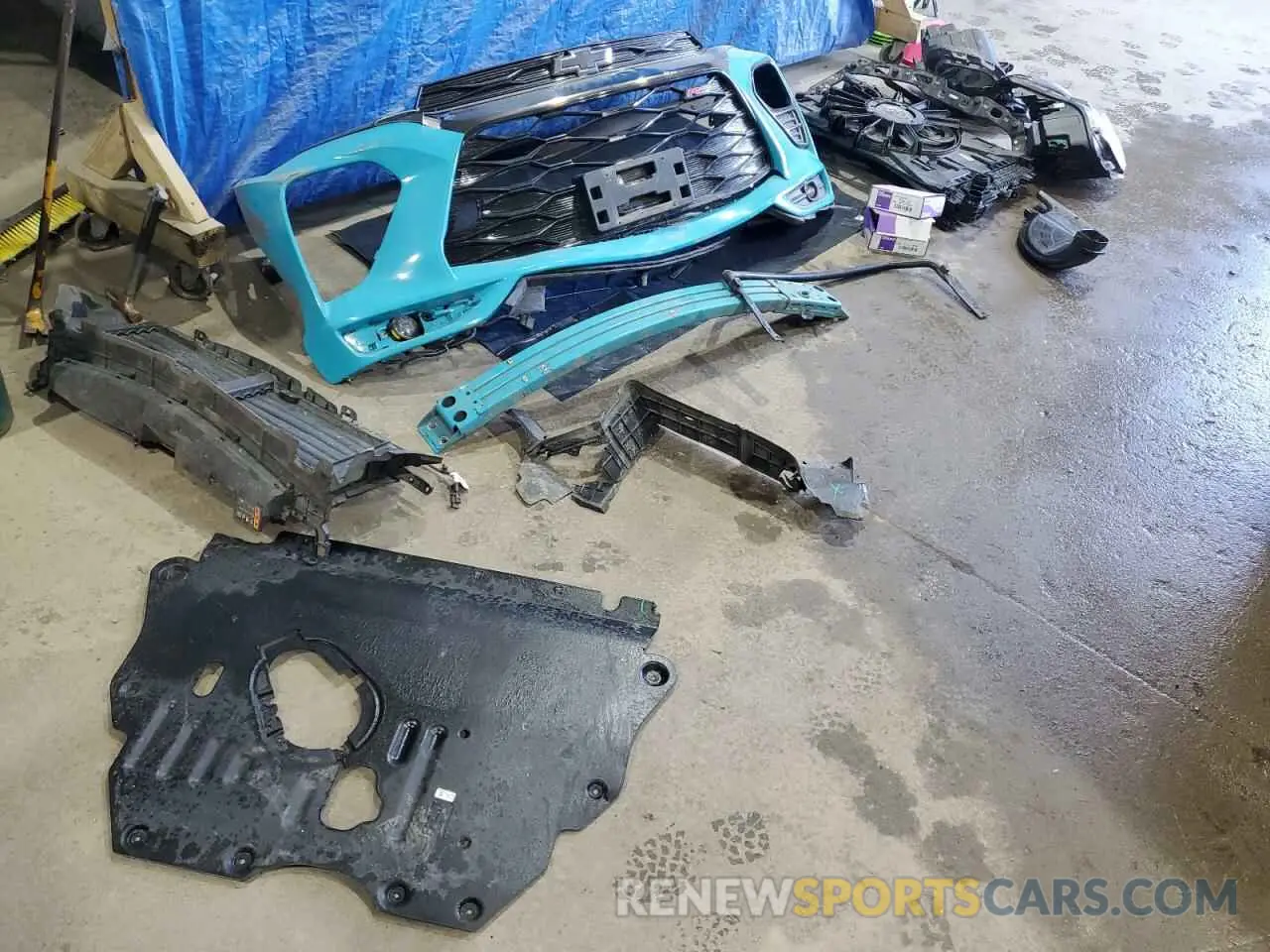13 Photograph of a damaged car KL79MTSL9NB111840 CHEVROLET TRAILBLZR 2022