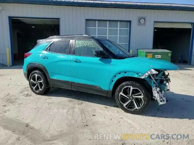 15 Photograph of a damaged car KL79MTSL9NB111840 CHEVROLET TRAILBLZR 2022