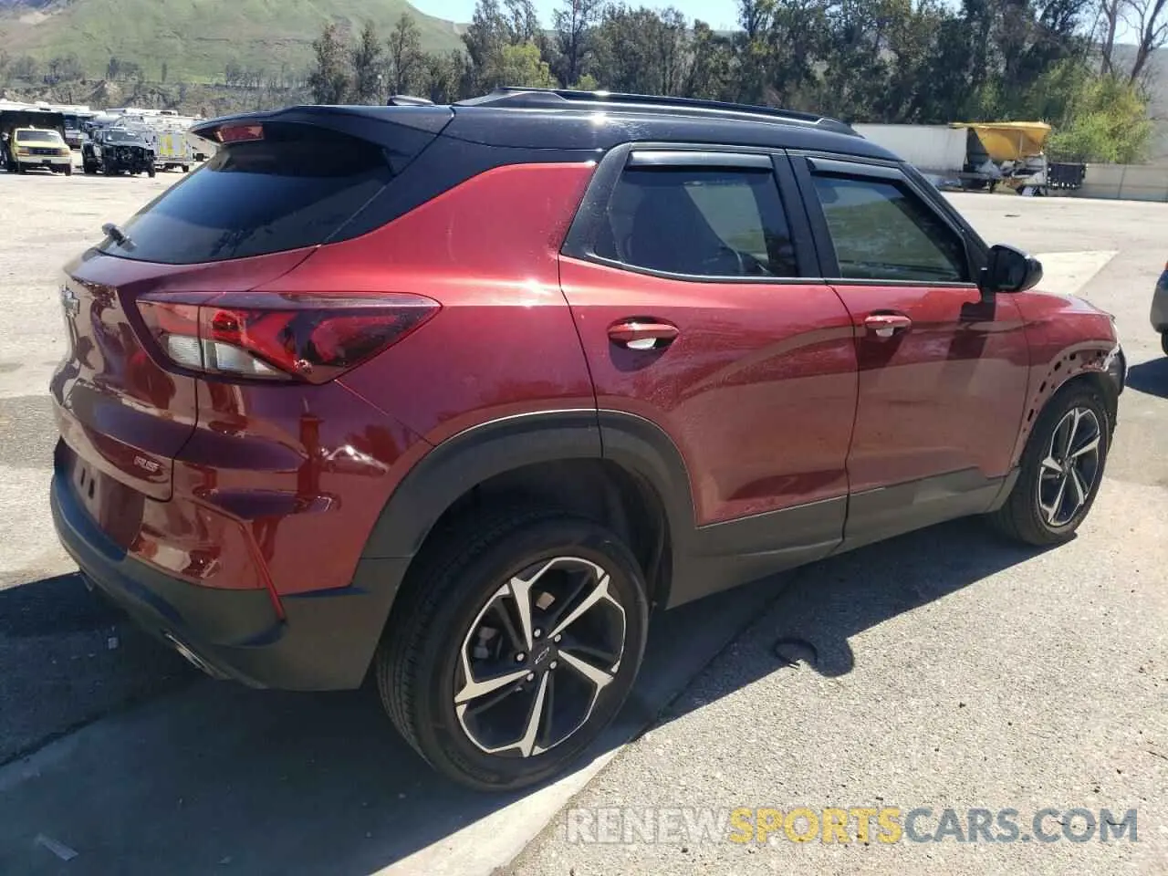 3 Photograph of a damaged car KL79MTSLXNB110485 CHEVROLET TRAILBLZR 2022