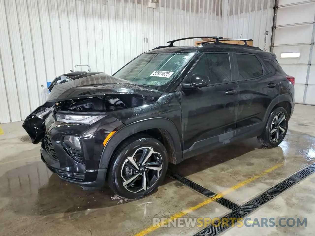 1 Photograph of a damaged car KL79MUSL2NB032063 CHEVROLET TRAILBLZR 2022