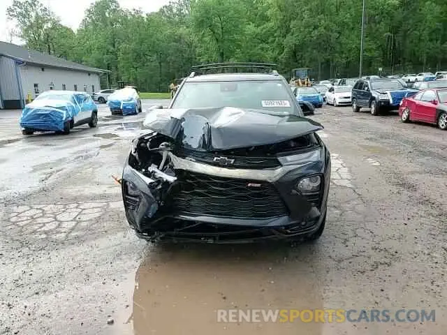 14 Photograph of a damaged car KL79MUSL2NB032063 CHEVROLET TRAILBLZR 2022