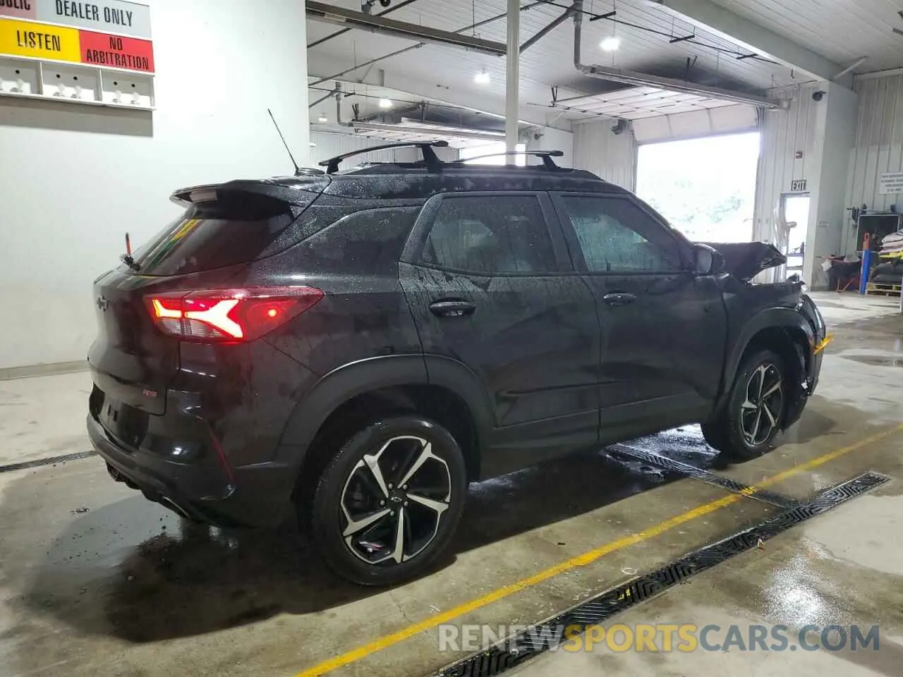 3 Photograph of a damaged car KL79MUSL2NB032063 CHEVROLET TRAILBLZR 2022