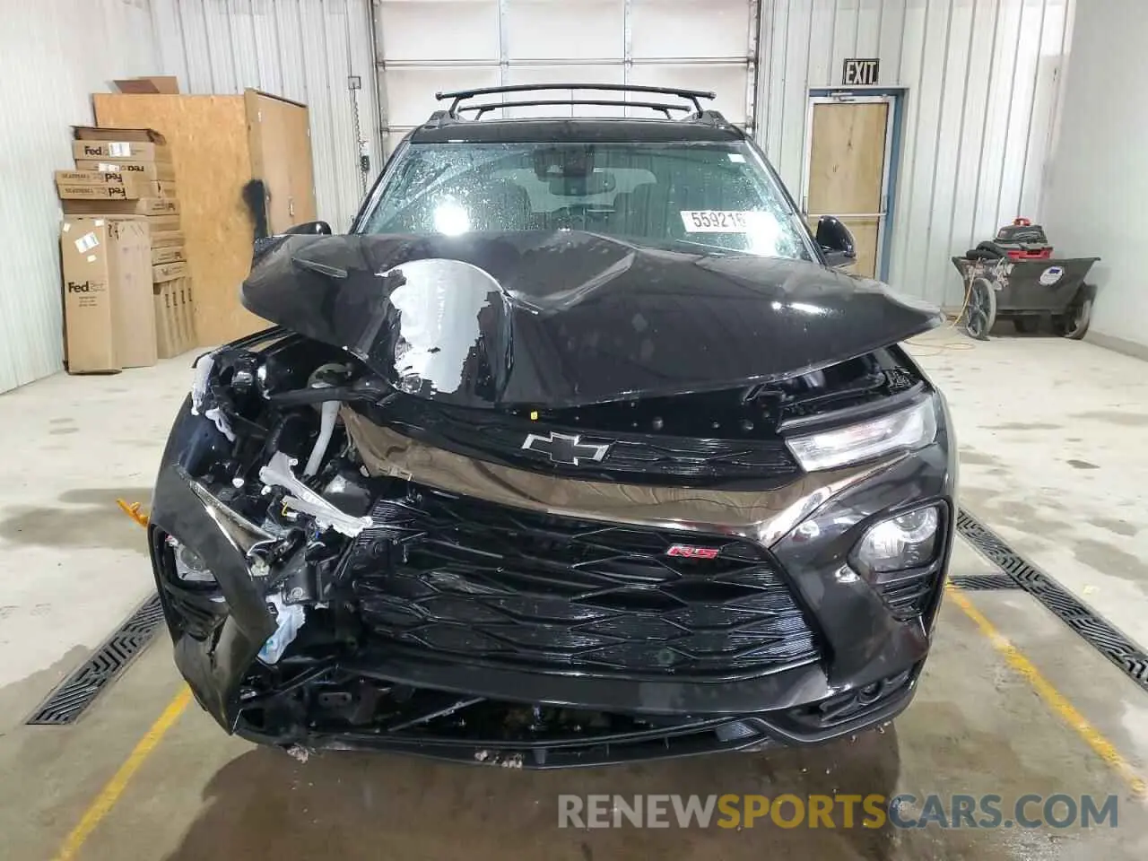 5 Photograph of a damaged car KL79MUSL2NB032063 CHEVROLET TRAILBLZR 2022
