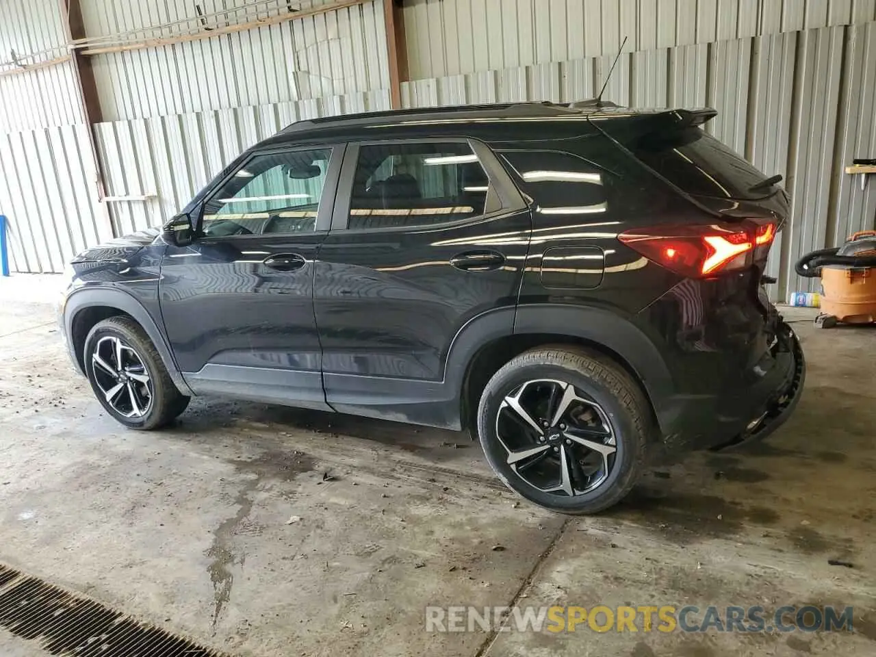 2 Photograph of a damaged car KL79MUSL2NB138111 CHEVROLET TRAILBLZR 2022