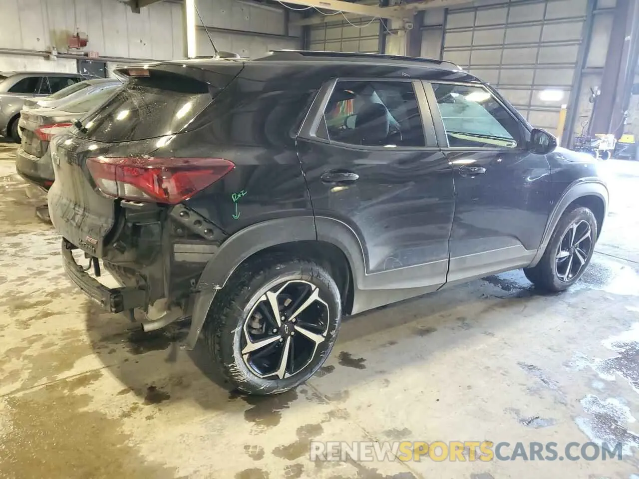 3 Photograph of a damaged car KL79MUSL4NB032016 CHEVROLET TRAILBLZR 2022