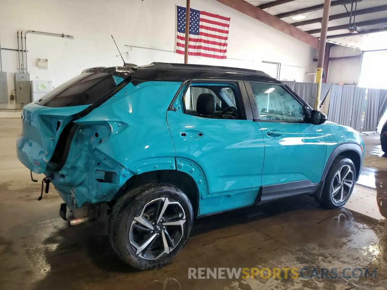 3 Photograph of a damaged car KL79MUSL4NB033005 CHEVROLET TRAILBLZR 2022