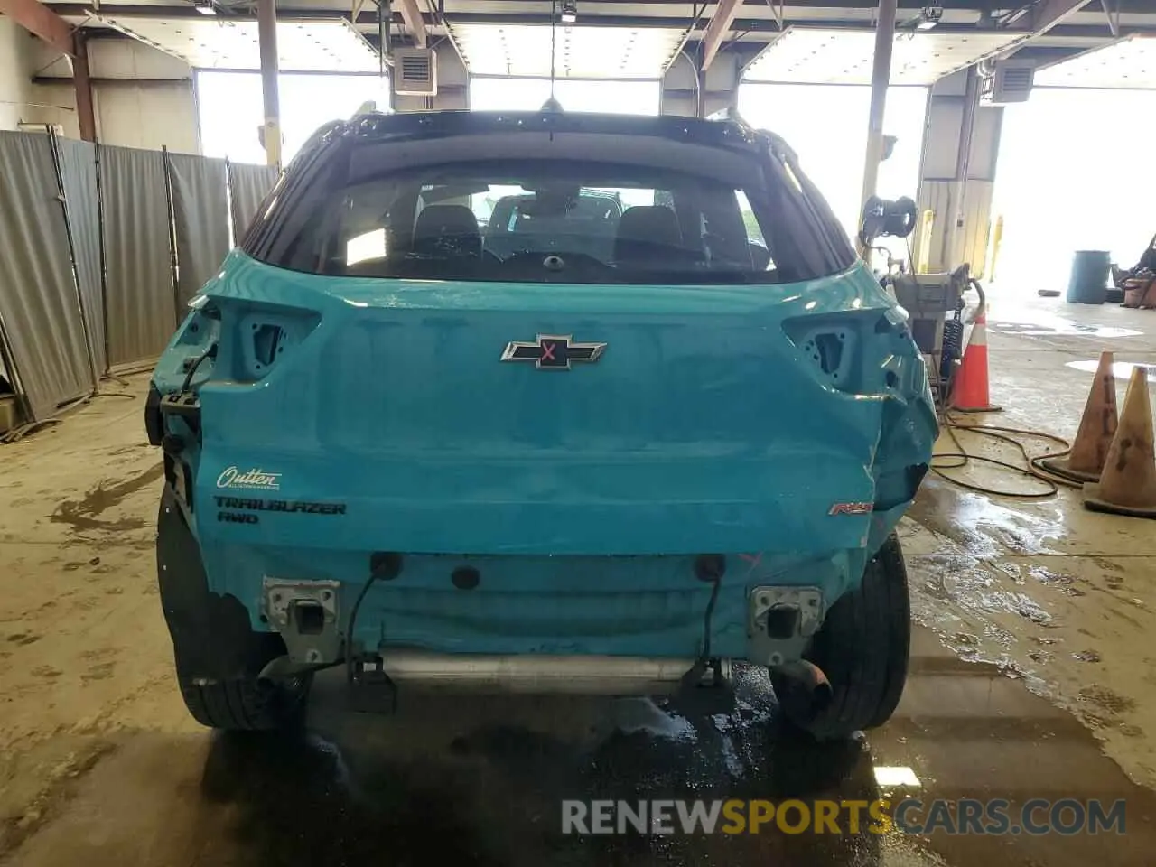 6 Photograph of a damaged car KL79MUSL4NB033005 CHEVROLET TRAILBLZR 2022
