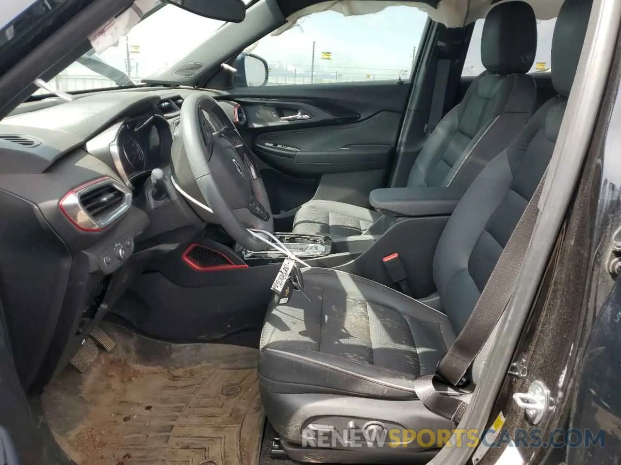 7 Photograph of a damaged car KL79MUSL5NB117897 CHEVROLET TRAILBLZR 2022