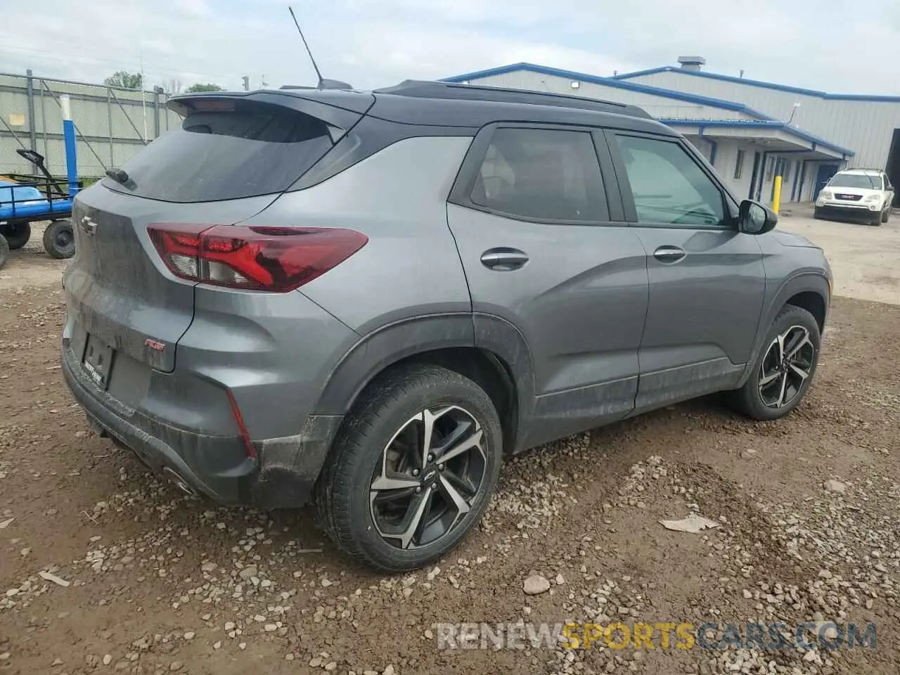 3 Photograph of a damaged car KL79MUSL6NB052543 CHEVROLET TRAILBLZR 2022