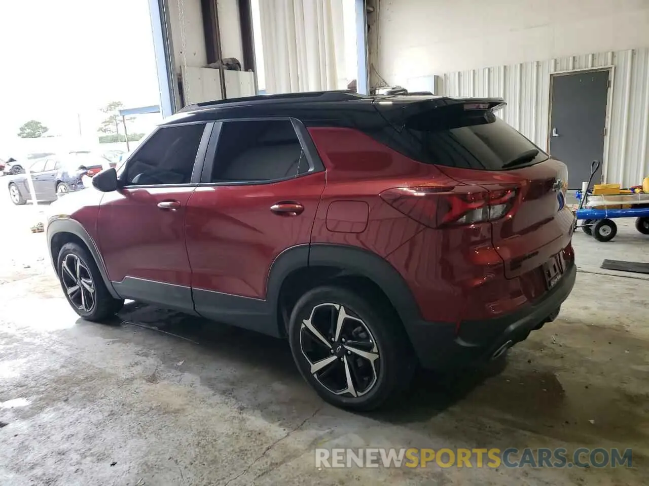 2 Photograph of a damaged car KL79MUSL6NB062523 CHEVROLET TRAILBLZR 2022