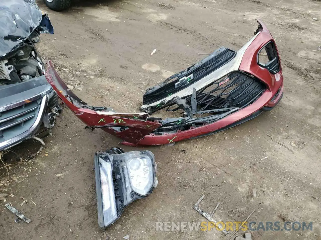 12 Photograph of a damaged car KL79MUSL7NB106352 CHEVROLET TRAILBLZR 2022