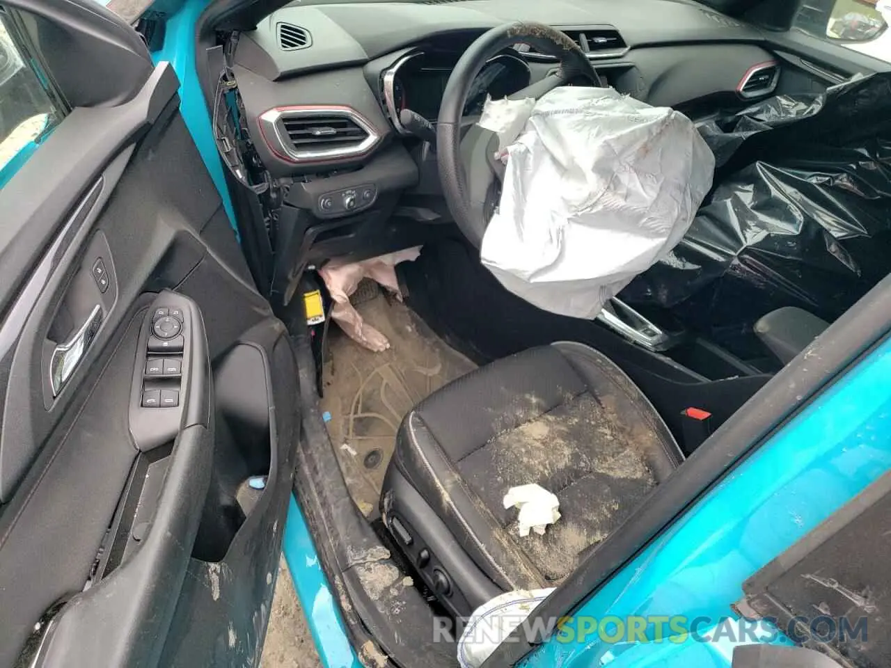 8 Photograph of a damaged car KL79MUSL8NB024212 CHEVROLET TRAILBLZR 2022
