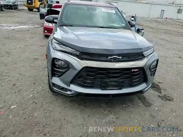 14 Photograph of a damaged car KL79MUSL9NB110015 CHEVROLET TRAILBLZR 2022
