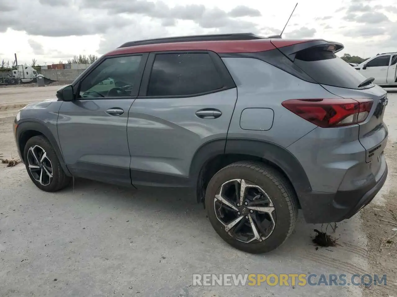 2 Photograph of a damaged car KL79MUSLXNB023725 CHEVROLET TRAILBLZR 2022